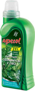 Nawóz do roślin zielonych ozdobnych z liści Agrecol żel 1L