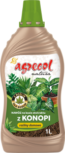 Nawóz na bazie ekstraktu z Konopi do roślin domowych Agrecol 1L