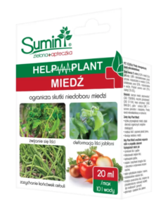 Help plant MIEDŹ Sumin nawóz na niedobory miedzi 20ml 