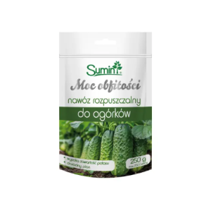 Moc obfitości nawóz rozpuszczalny do ogórków Sumin 250g 