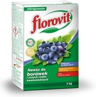 Florovit nawoz do borówek i innych roślin kwaśnolubnych- zakwaszający worek 3 kg