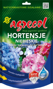 Nawóz barwiący Hortensje Niebieskie AGRECOL 250g