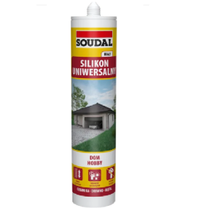Silikon Uniwersalny Biały 280ml SOUDAL