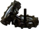Koła gumowe 4.00-8 OŚ 31mm do glebogryzarki HGS 155 BK Hortmasz